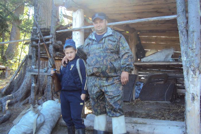 я с сынулей