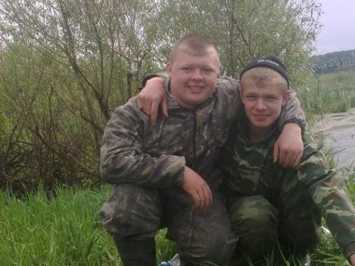 я с другом серёгой