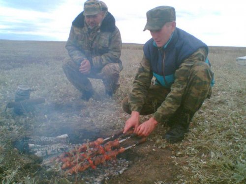 шашалык в полевых условиях