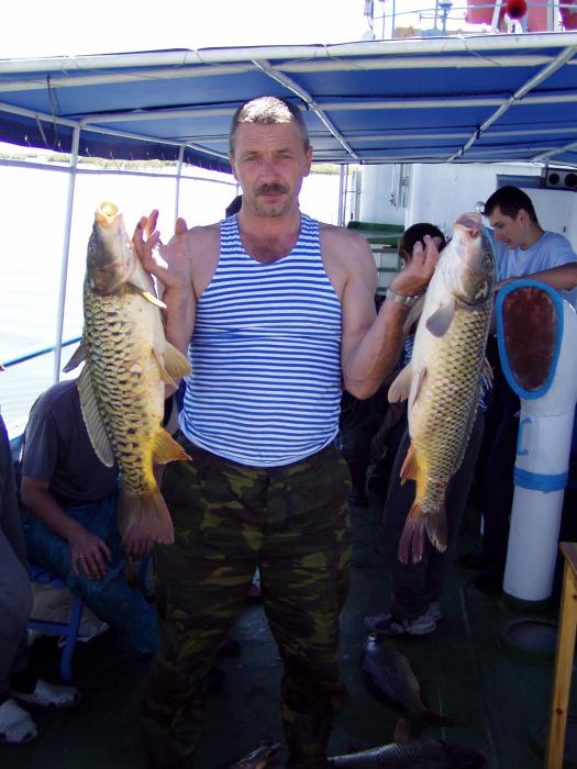 отец на рыбалке, оз.Зайсан, ВКО