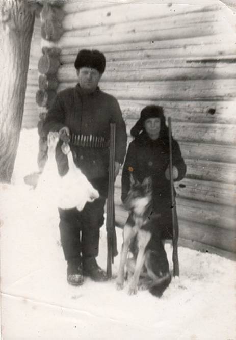 После первой охоты. Мне семь с половиной лет. 1963 год