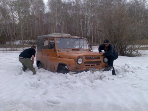 Проверка техники после модернизации на открытие весенней охоты