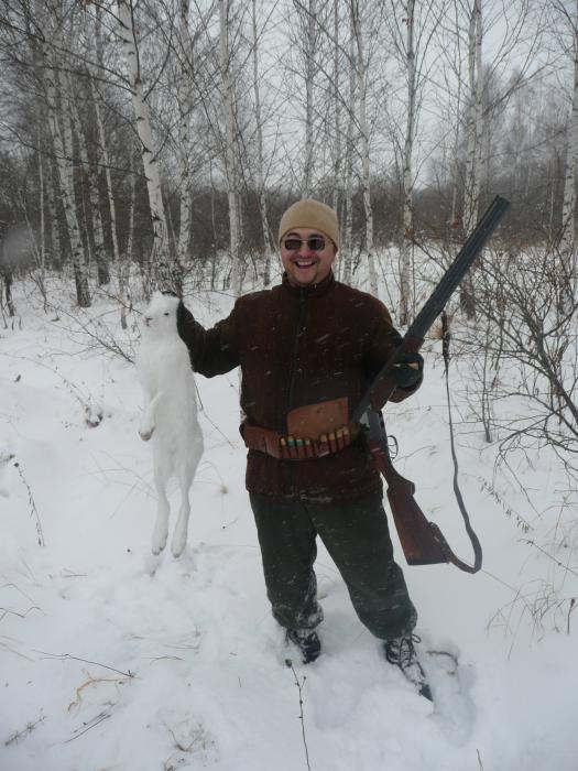 Первый заяц друга!