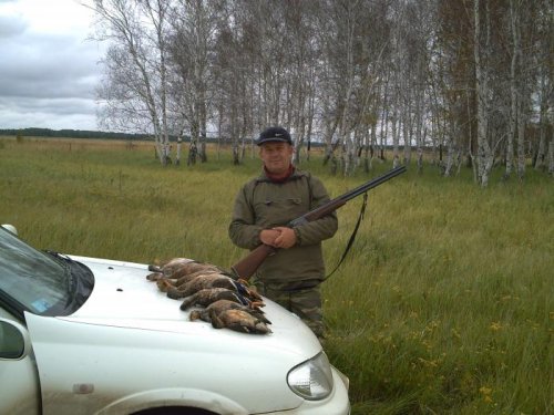 Открытие охоты в Каргатском районе.