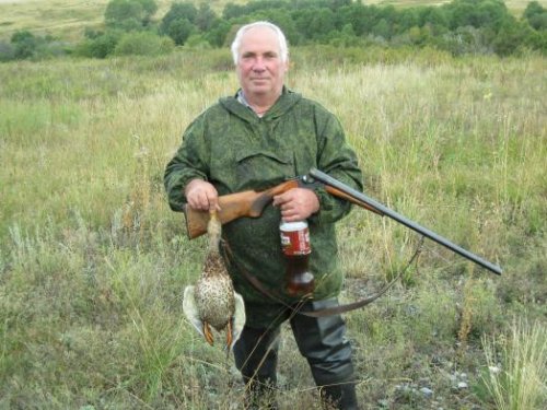 А вот и я с одной уткой!....Но я доволен - не количеством берём, а участием в процессе!!!!