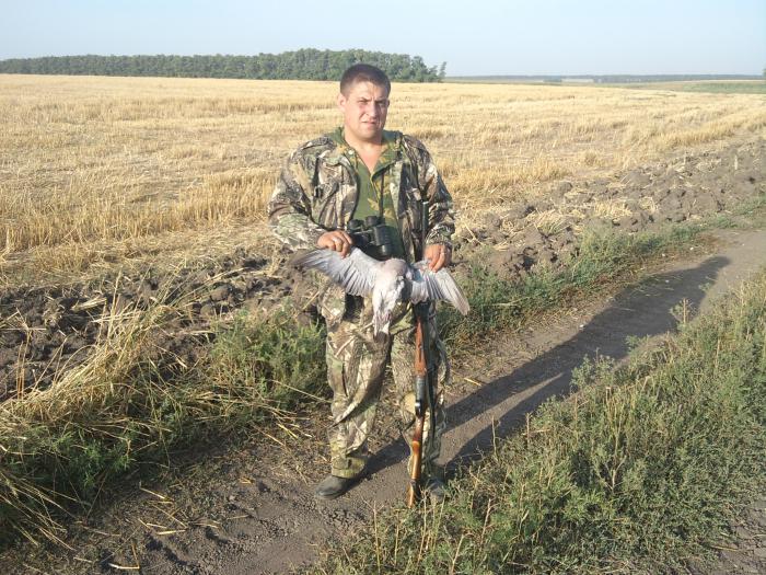 13.08.2011 Открытие голубь,перепел
