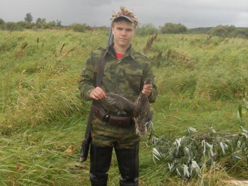 Добрал подранка.