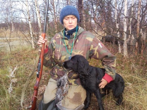Моя напарница.