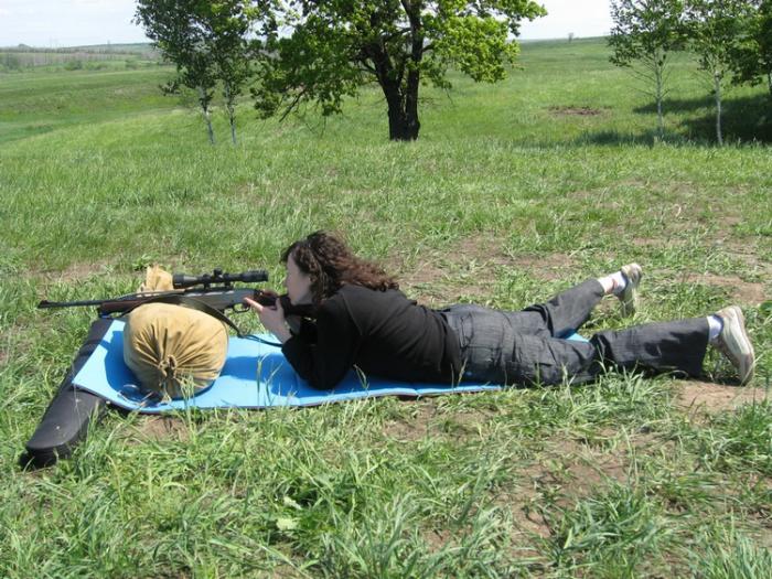 Ну любит пострелять супруга. 30 - 06 sprf.