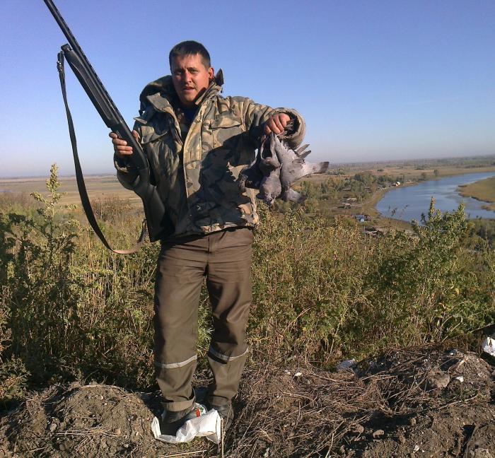 Норму по голубям выполнил!