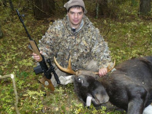 ПЕРВЫЙ МОЙ "СПОРНЫЙ" РОГАТЫЙ ТРОФЕЙ.