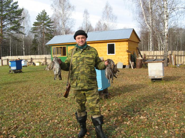 на пасеке