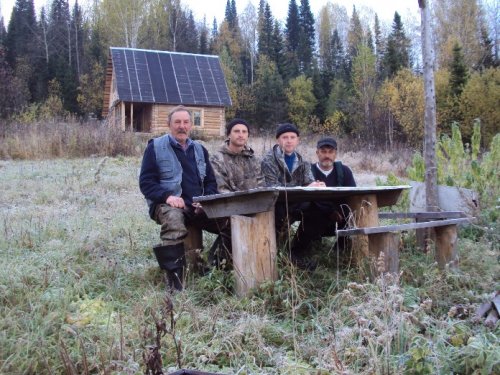 встреча в тайге!