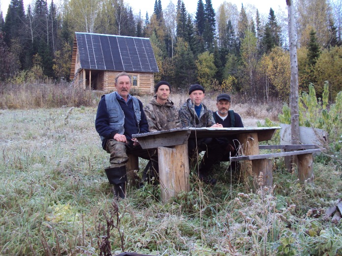 встреча в тайге!