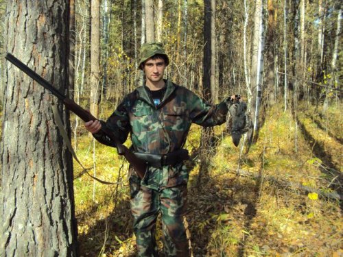 Первый в этом сезоне у сына