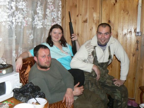 в гостях.. 