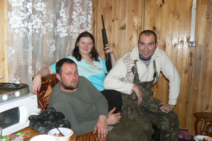 в гостях.. 