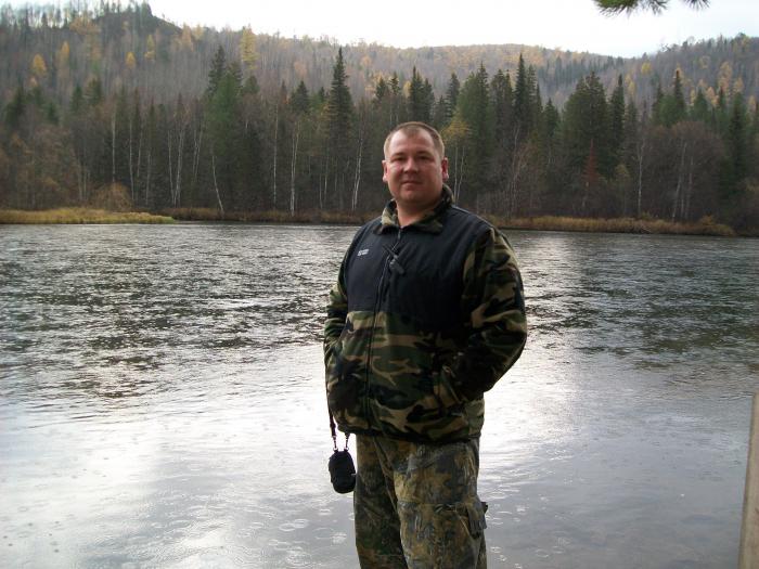 На берегу р.Маны.