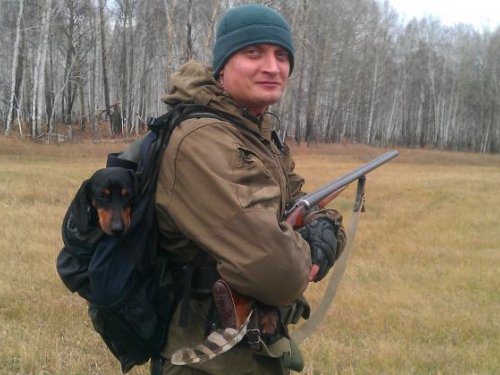 на 17 км собака выдохлась полностью 