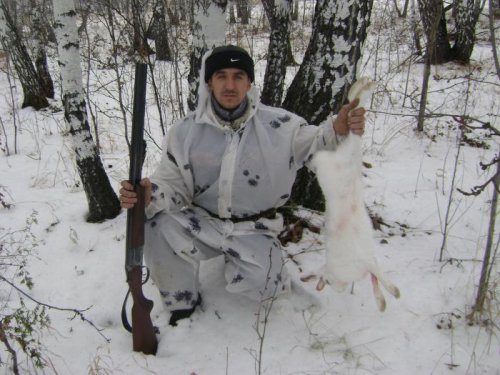 Беляк взят с подхода. 