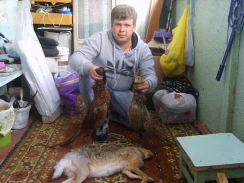 Результат охоты.....