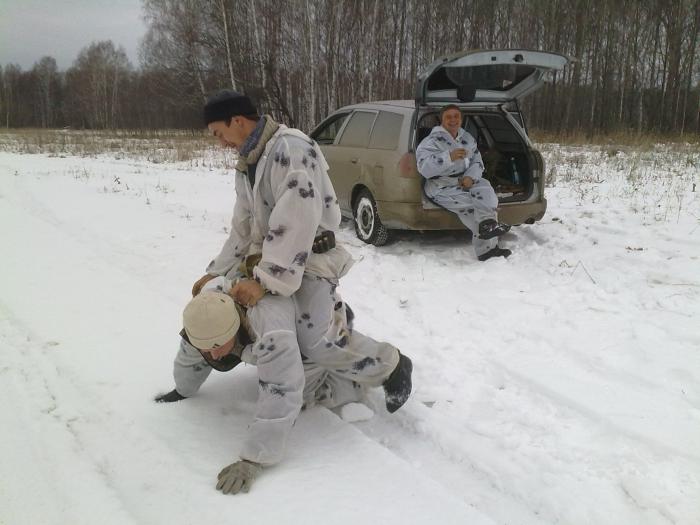 Поехали на загон.