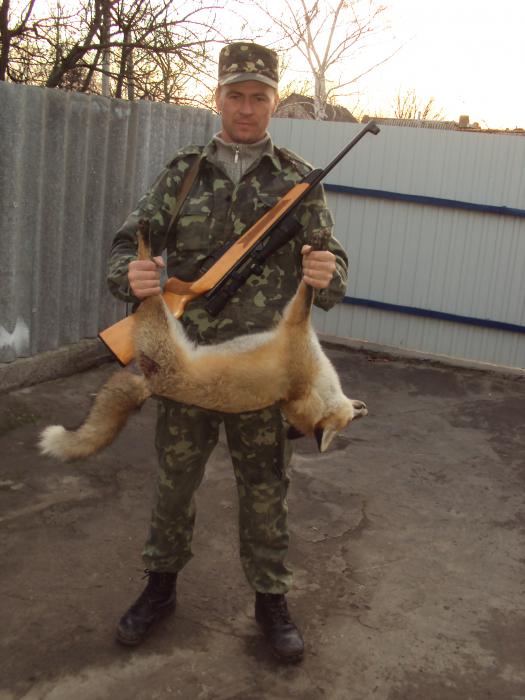 Дома после охоты.