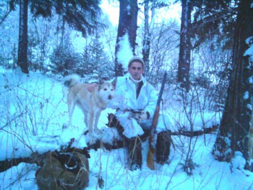 На промысле.