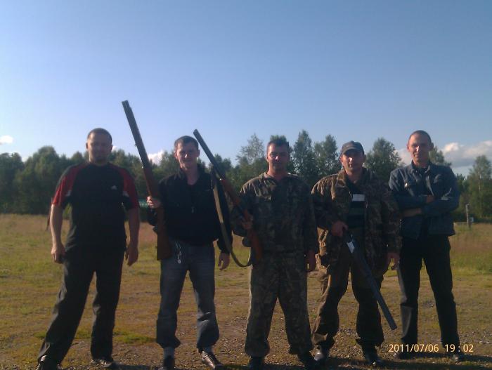  на стрельбище