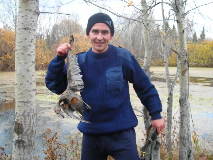 Замерзший,но довольный