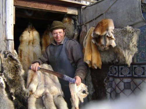 Работаю с пушниной весна 2011г.