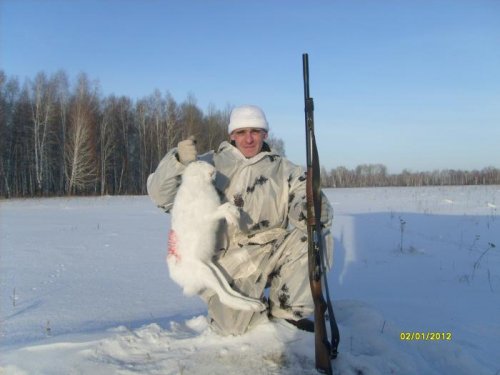 с зайкой.