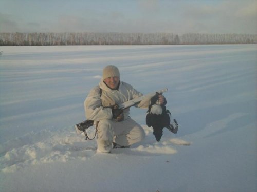 С лунки.....