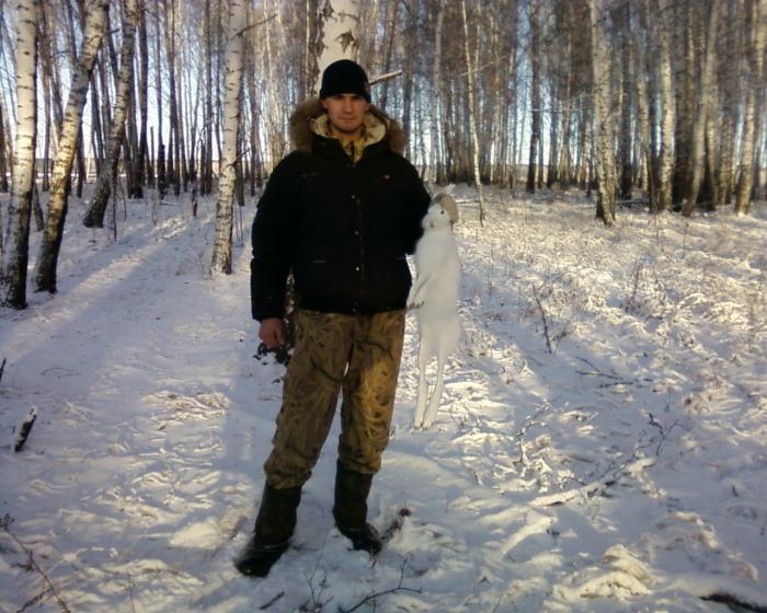 Зима 2010. Хитрый был заяц.