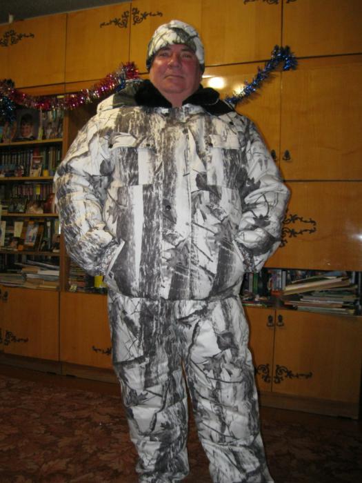 Зимний охотничий костюм