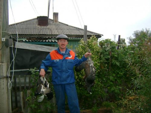 Коллега и друг Валера с трофеями 2010-го