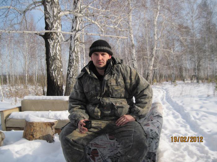 В лесу
