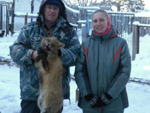 Женя  и гостья на ИН.
