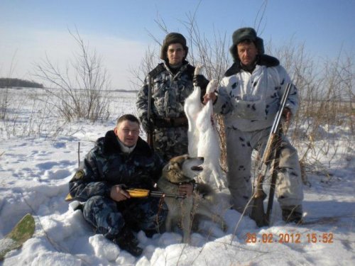 Подстрелили два косых!!!