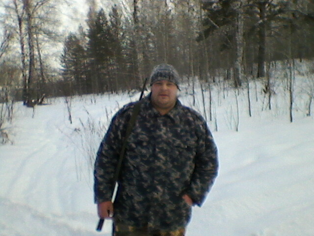 на охоте в Морозовском.