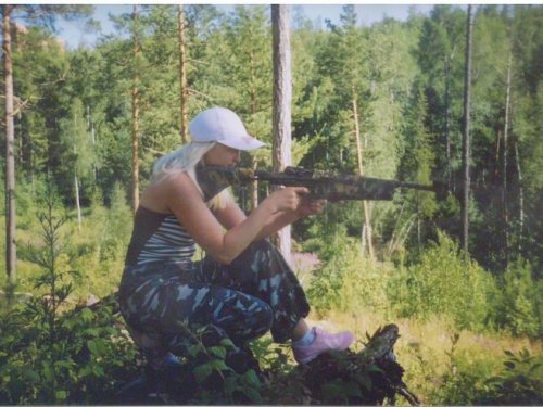 мой снайпер ...)))