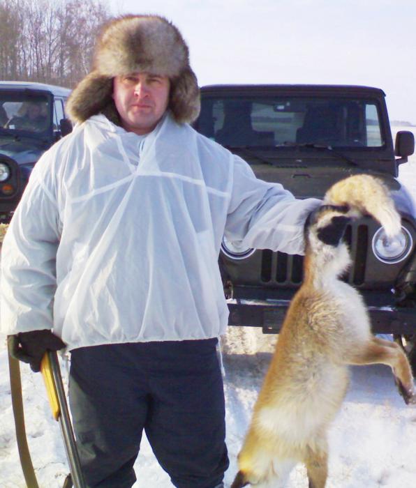 с лисой