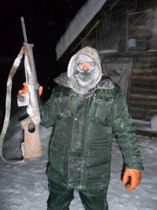 суровая таежная жизнь...