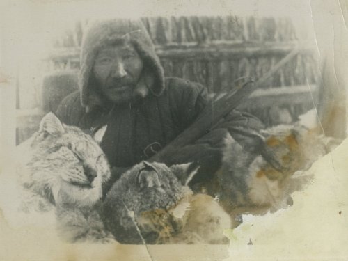 Дедушка Андрей. 50-е годы, Чымынаайы, Таатта, Якутия.