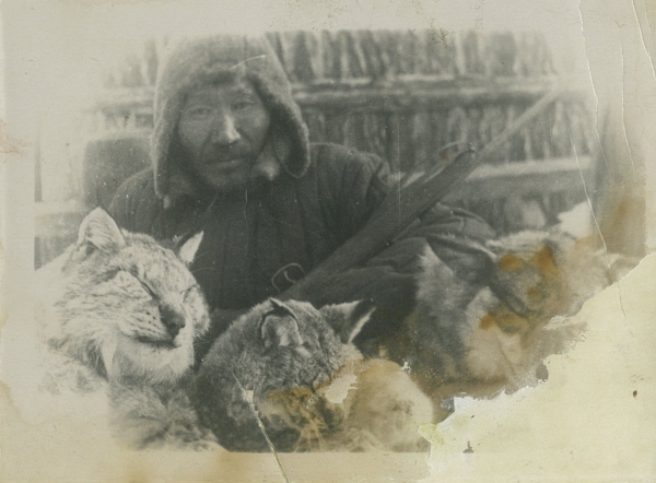 Дедушка Андрей. 50-е годы, Чымынаайы, Таатта, Якутия.