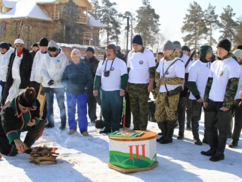 Соренования охотников