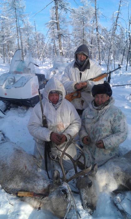 Суровые оймяконские парни