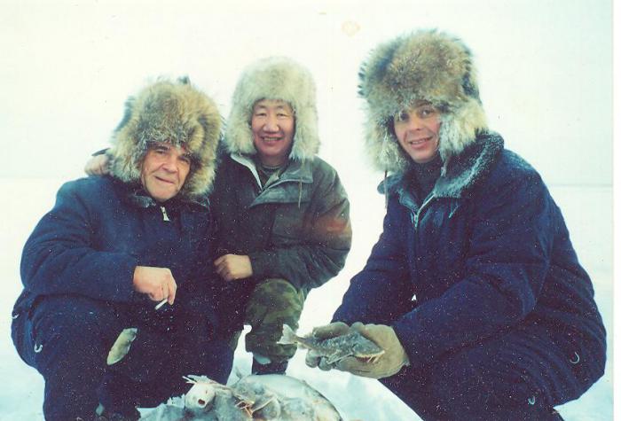 Алексей Булдаков на Лене.