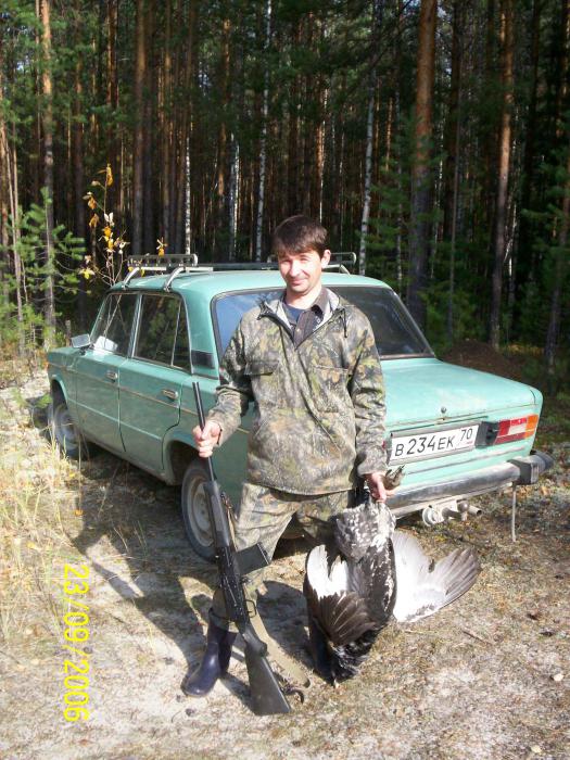 первый глухарь в сезон