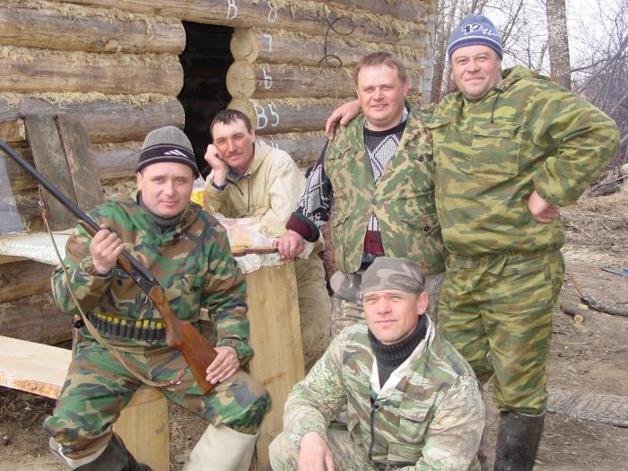ВЕСНА  2008 г.,на утинной охоте.